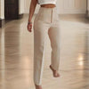 Women's High-Waisted Straight Leg Pants by FitiqueFit