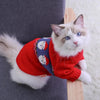 Puppy Dog Clothes Cat Christmas Sweater by My Store