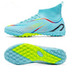 Children's Football Shoes TF Broken Nail High-top Breathable by My Store
