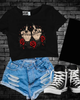 Fuck you Cropped Tee by Madness & Mayhem LLC