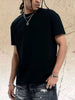 Men's Solid Color Round Neck T-Shirt by Simply Love