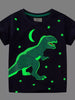 Children's Dinosaur Crew Neck Short Sleeve T-Shirt by Simply Love