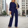 Solid Color Slim-Fit Long Sleeve Knit Jumpsuit | 3 Colors S–XXL by FitiqueFit