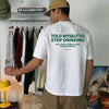 "Told Myself to Stop Drinking" Funny T-Shirt by Dog Mom Hat