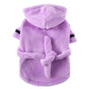 Pet Clothes Hotel Bath Towel Dog Cat Bathrobe by My Store