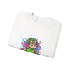 Crash Out With a Smile Sweatshirt | neon graffiti, meltdown streetwear by Tristan’s Treehouse