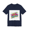 Stay Chill Crash Hard Tee | meltdown shirt, neon skate graffiti by Tristan’s Treehouse