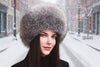 🧢 Women’s Winter Genuine Leather Ethnic Style Ear Protection Hat by FitiqueFit
