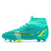 Football Boots Men's High Top AG Spike Artificial Turf by My Store