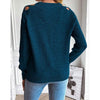 Women's Casual Long Sleeve Hollow Out Sweater by FitiqueFit