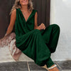 Women’s Sleeveless Hooded Relaxed Fit Jumpsuit by FitiqueFit