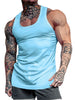 Men's Plus Size Round Neck Tank