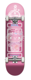 Girl x Hello Kitty 50th Bannerot 7.75" Complete Skateboard