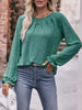 Ruffle Cuff Long Sleeve T-Shirt by Simply Love