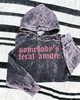 Somebody’s feral auntie mineral wash Hoodie by Madness & Mayhem LLC