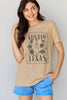 Simply Love Full Size AUSTIN TEXAS Graphic Cotton T-Shirt by Simply Love
