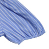 Women’s Striped Tie-Front Puff Sleeve Mini Dress by FitiqueFit
