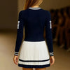 Women's Long Sleeve Sweater Dress by FitiqueFit