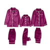 Children's Long-sleeved Parent-child Ice Silk Pajamas Suit by My Store