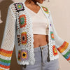 Women's Elegant Crochet Cardigan by FitiqueFit