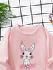 Children's Bunny Ballerina Graphic Long Sleeve T-Shirt by Simply Love