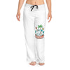 Funny Seasonal Women's Pajama Pants — Holiday Pattern AOP by Tristan’s Treehouse