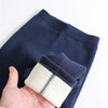 Girls Wool-Lined Thickened Winter Leggings by FitiqueFit