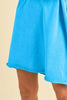Sky Blue Short Sleeve Dress Simple Casual and Effortless Dress for Women Soft Comfortable Dress by Stevvex
