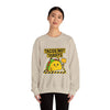 Tacos Not Tariffs Sweatshirt | taco pun, protest typography by Tristan’s Treehouse
