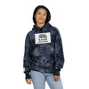 Tie-Dye Champion Hoodie — Embroidered "Love Is A Universal Language" Graphic by Tristan’s Treehouse