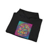 SWEET SWEET REPEAT Hoodie | slogan & glitch graphic, meme phrase by Tristan’s Treehouse