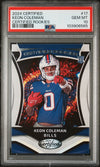 Graded 2024 Panini Certified Keon Coleman #17 Certified Rookies Rookie RC Football Card PSA 10 Gem Mint