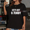 67 "Six Seven Sendy" T-Shirt – Funny Meme Tee by Dog Mom Hat