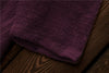 Cotton And Linen Breathable Retro National Long Sleeve Pullover T-shirt