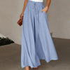 Women's High Waist Wide Leg Pants by FitiqueFit
