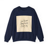 Just Breathe Stay Curious Create Joy Sweatshirt | Messy Handwritten Typography, Doodle Text Design by Tristan’s Treehouse
