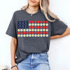 American Flag Daysies, Flowers Independence Day T-shirt by Adorb Custom Tees
