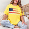 American Flag Daysies, Flowers Independence Day T-shirt by Adorb Custom Tees
