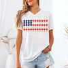 American Flag Daysies, Flowers Independence Day T-shirt by Adorb Custom Tees