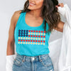 American Flag Daysies, Flowers Independence Day T-shirt by Adorb Custom Tees