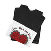 Love Dark and Deep Rose Heart Tee | Nu Romantic, Gothic Romance by Tristan’s Treehouse