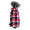 Winter Pet Dog Clothes Heavy Cotton Pet Clothes Jacket Plaid Zipper Down Jacket Pets Supplies by My Store
