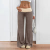 Women’s Wide-Leg Patchwork Pants by FitiqueFit