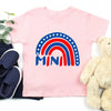 Patriotic Mama & Mini Matching T-shirt by Adorb Custom Tees