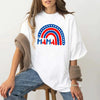 Patriotic Mama & Mini Matching T-shirt by Adorb Custom Tees