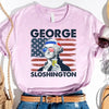 George Sloshington 4th of July Shirt – Washington Drinking Party Tee by Adorb Custom Tees