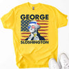 George Sloshington 4th of July Shirt – Washington Drinking Party Tee by Adorb Custom Tees