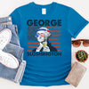 George Sloshington 4th of July Shirt – Washington Drinking Party Tee by Adorb Custom Tees