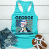 George Sloshington Unisex Tank Top – Founding Father Party Tee by Adorb Custom Tees