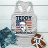 Teddy Boozedevelt Unisex Tank Top – Funny Patriotic Party Tee by Adorb Custom Tees